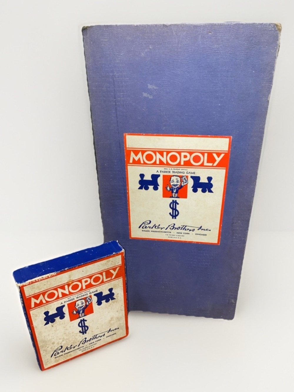 1930’s-40’s Vintage Monopoly Board Game Original Box Not Included